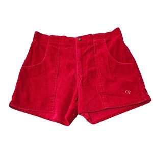 Vintage OP Ocean Pacific Longrider Red Corduroy Shorts Dogtown 34-36 (on the 34)